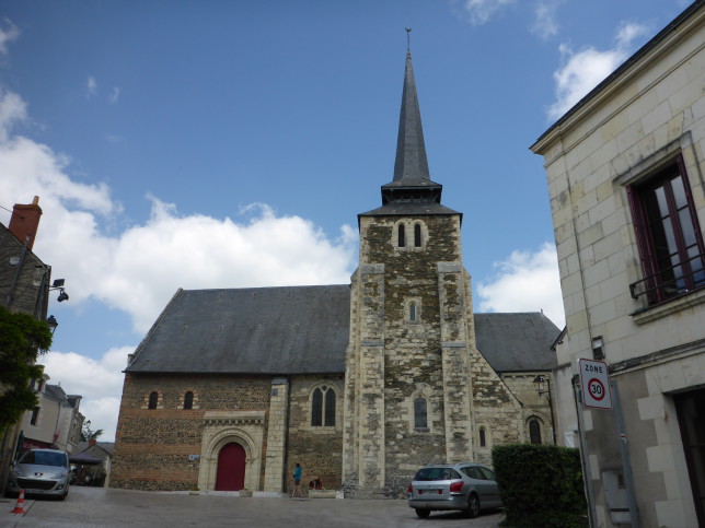 Kirche in Savennières aus dem 10. Jahrhundert (Bild: Klaus Dapp)