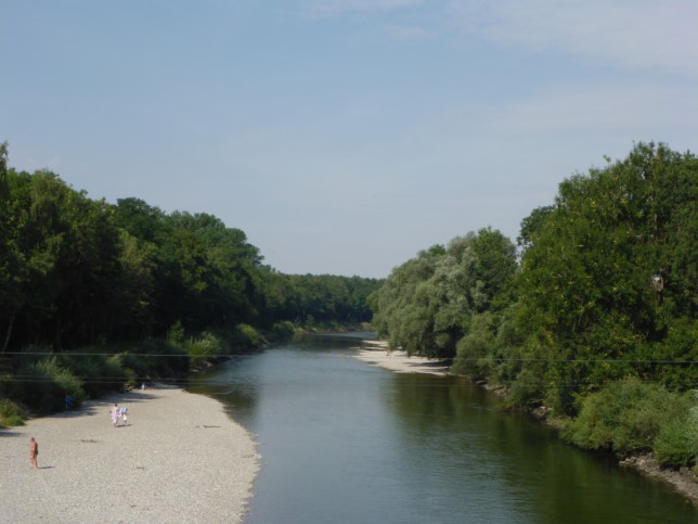 Iller kurz vor der Mündung in die Donau (Bild: Klaus Dapp)