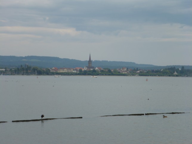 Blick über den Untersee nach Radolfzell (Bild: Klaus Dapp)