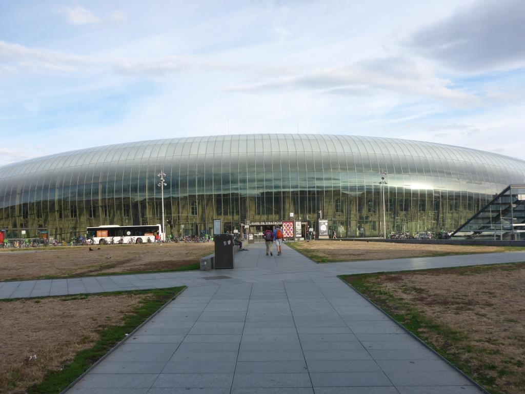 Bahnhof in Strasbourg (Bild: Klaus Dapp)