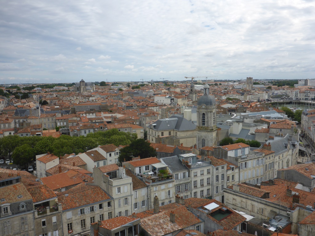 Blick auf die Innenstadt von La Rochelle (Bild: Klaus Dapp)