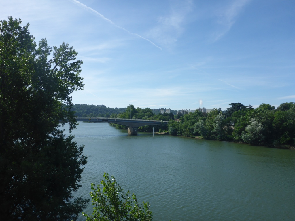Blick auf die Saône (Bild: Klaus Dapp)