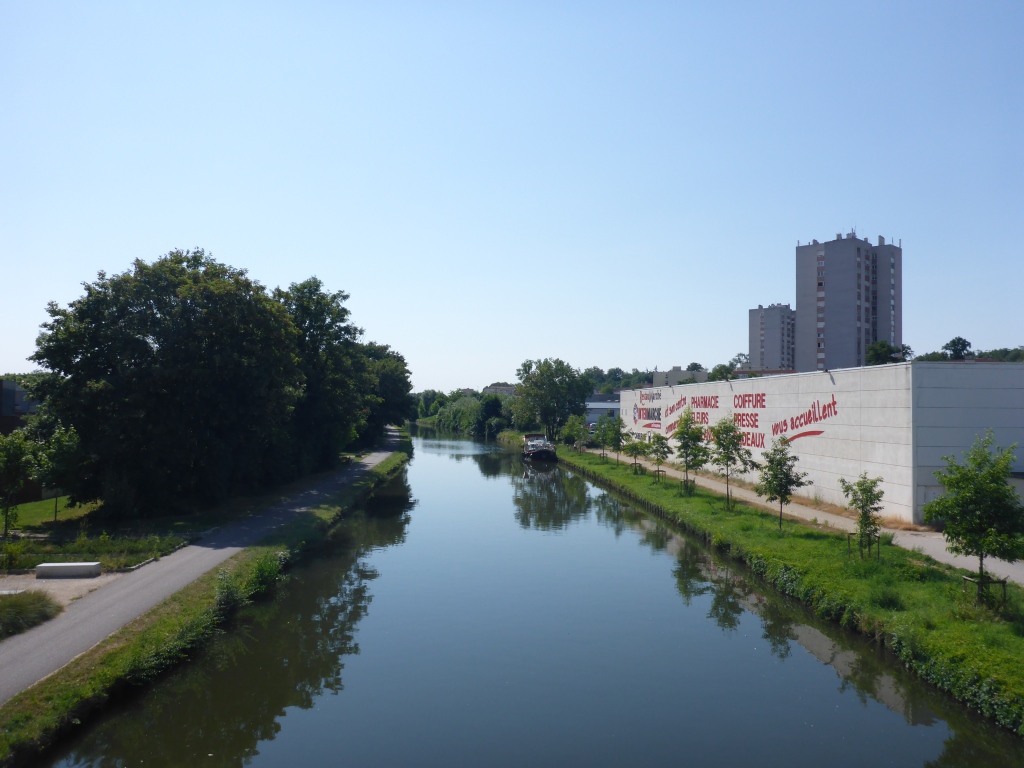 Rhein-Marne-Kanal in Nancy (Bild: Klaus Dapp)