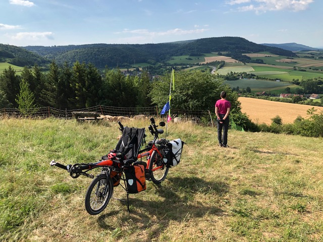 Blick zurück nach Epfenhofen (Bild: Klaus Dapp)