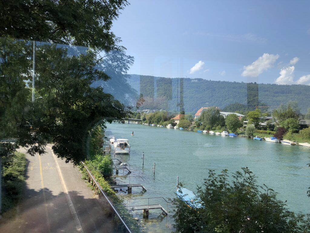 Aare in Biel (Bild: Klaus Dapp)