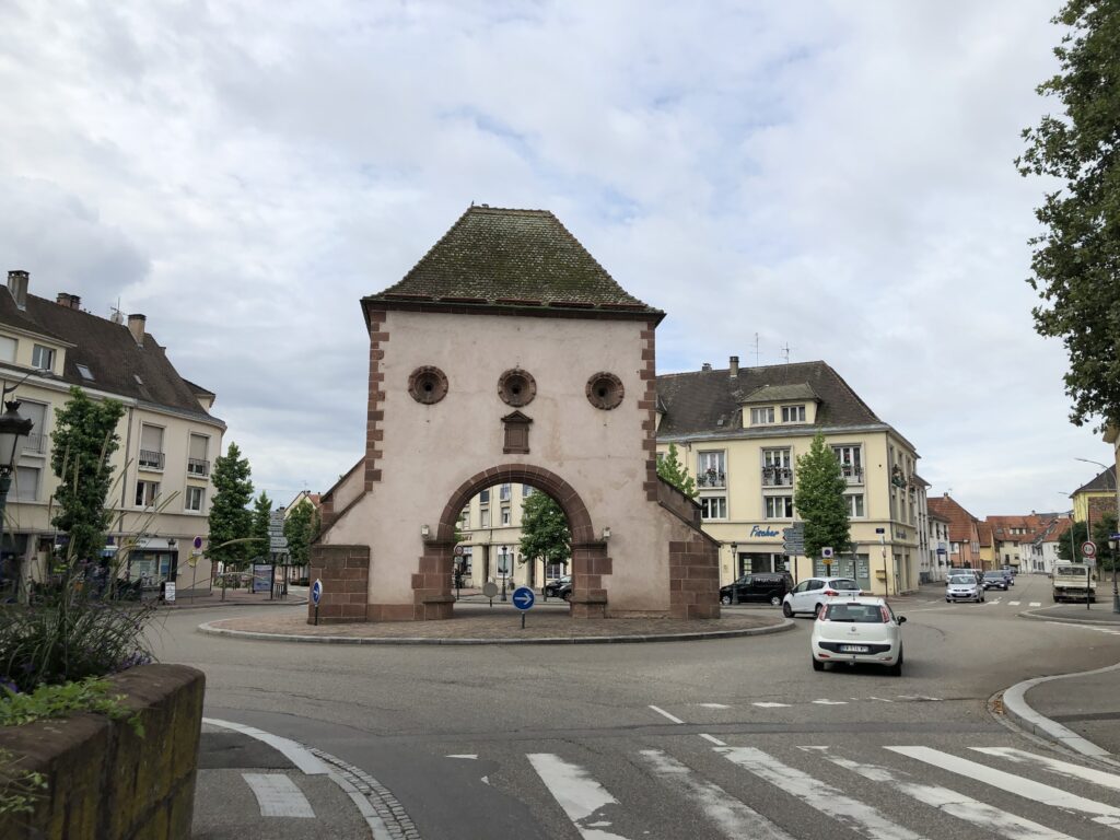 Wissembourger Tor in Haguenau (Bild: Klaus Dapp)