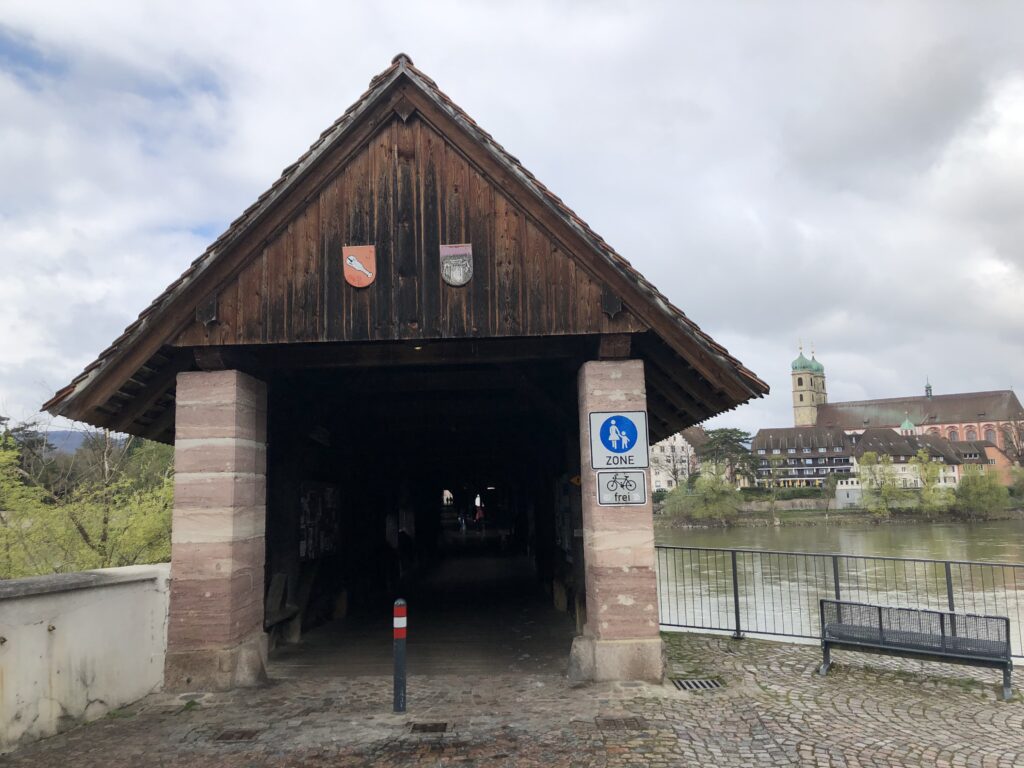 Holzbrücke in Bad Säckingen (Bild: Klaus Dapp)