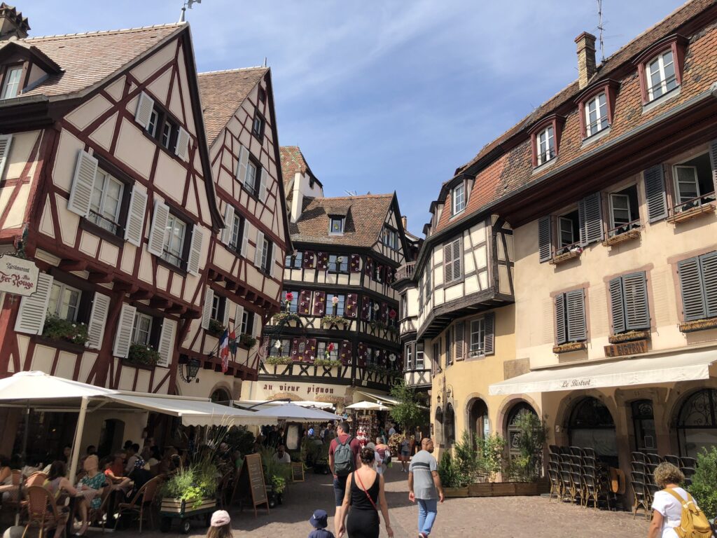 Fachwerkhäuser in Colmar (Bild: Klaus Dapp)