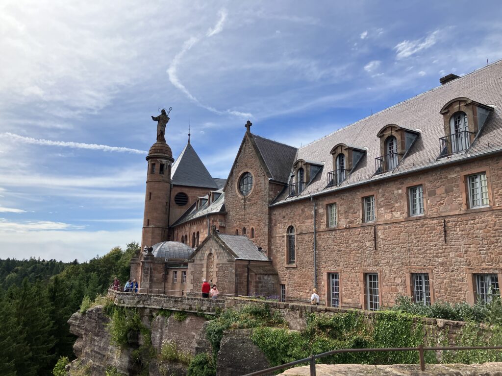 Kloster auf dem Mont Sainte Odile (Bild: Klaus Dapp)